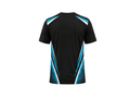 Custom Bowling Fan T-Shirt – Black Teal White Sublimated Lifestyle Apparel
