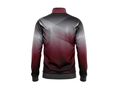 Wholesale Basketball Warm-Up Jacket – Sublimated Burgundy Gradient Full-Zip Teamwear