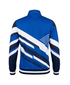Wholesale Basketball Warm-Up Jacket – Sublimated Royal Blue Full-Zip Teamwear