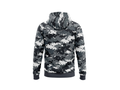 Wholesale Basketball Hoodie – Black White Digital Camo Sublimated Teamwear