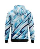 Wholesale Basketball Hoodie – Ice Blue Geometric Sublimated Pullover Teamwear