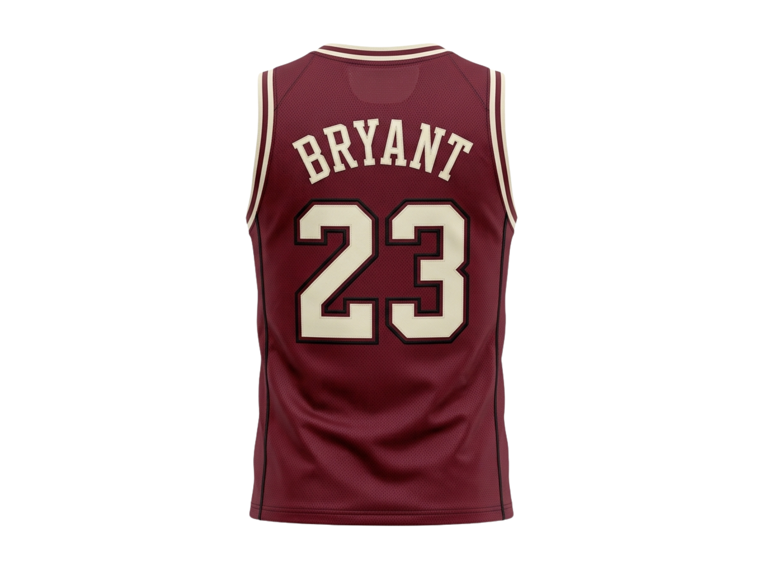 Custom Maroon Basketball Embroidered Jersey Wholesale Polyester Teamwear