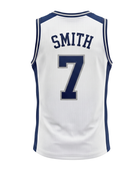 Custom White Basketball Embroidered Jersey – Wholesale Polyester Teamwear