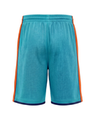Custom Aqua Basketball Embroidered Shorts – Wholesale Polyester Teamwear