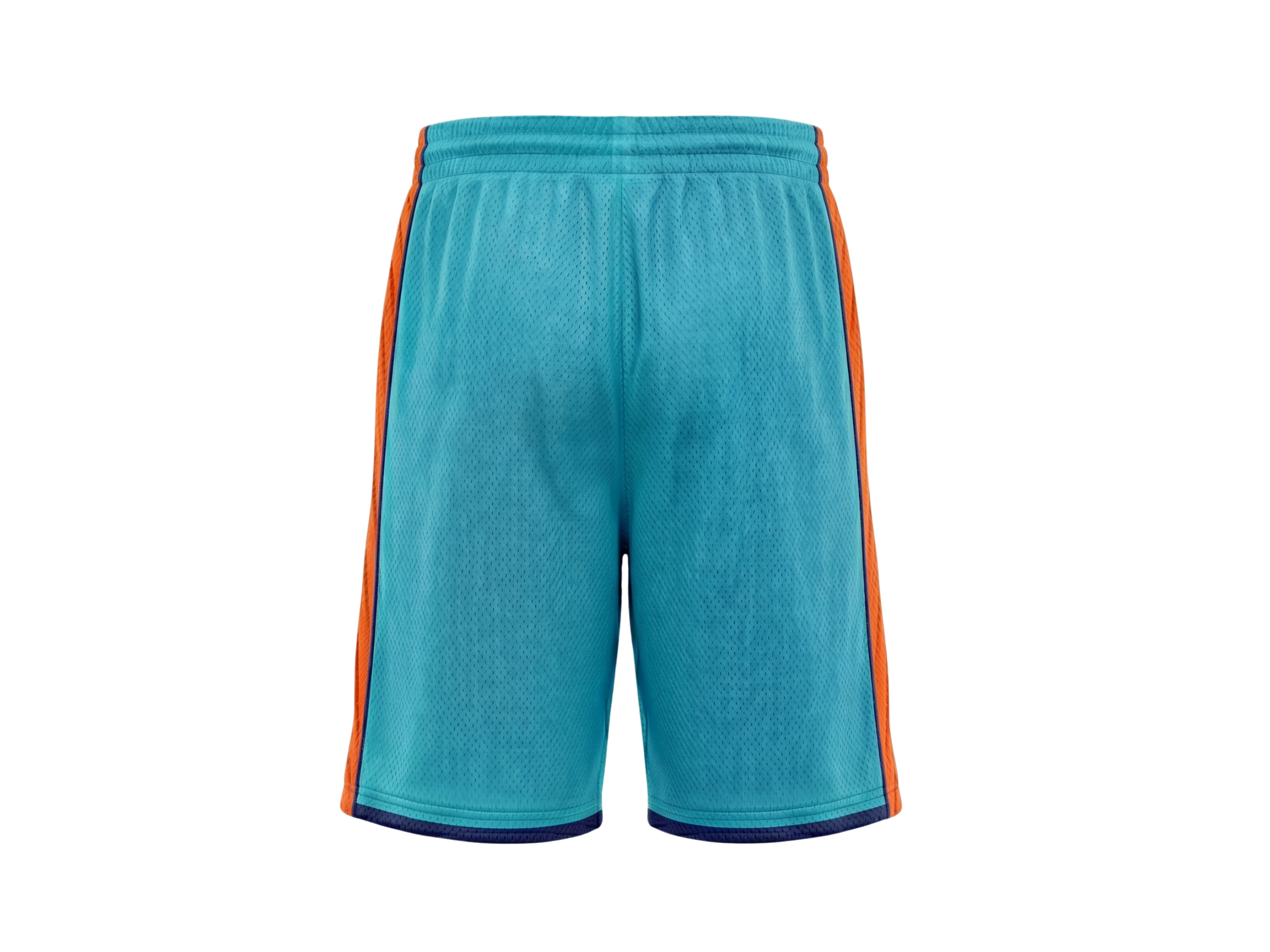 Custom Aqua Basketball Embroidered Shorts – Wholesale Polyester Teamwear