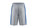 Custom Gray Basketball Embroidered Shorts – Wholesale Polyester Teamwear
