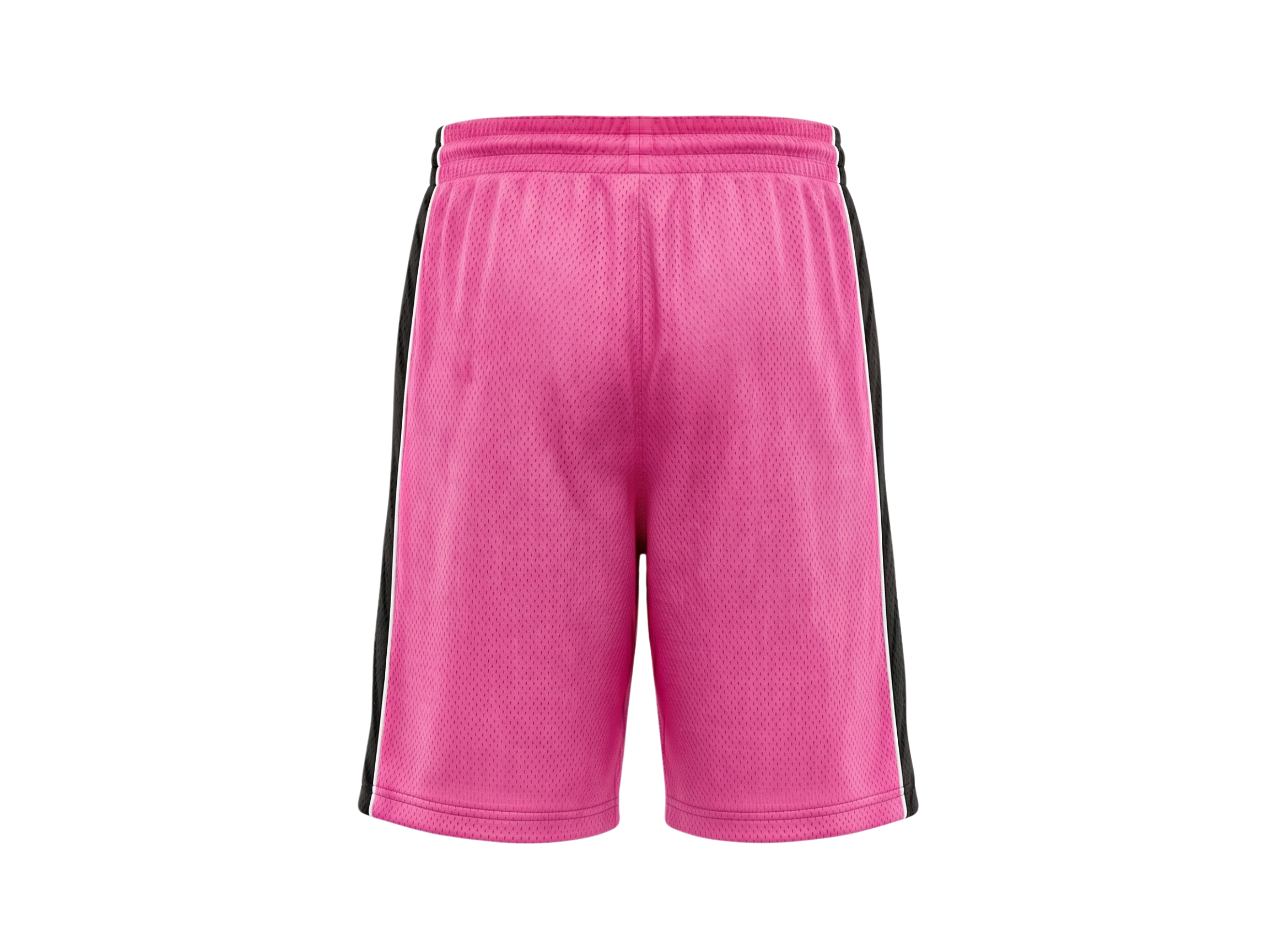 Custom Pink Basketball Embroidered Shorts – Wholesale Polyester Teamwear