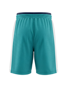 Custom Aqua Basketball Embroidered Shorts – Wholesale Polyester Teamwear