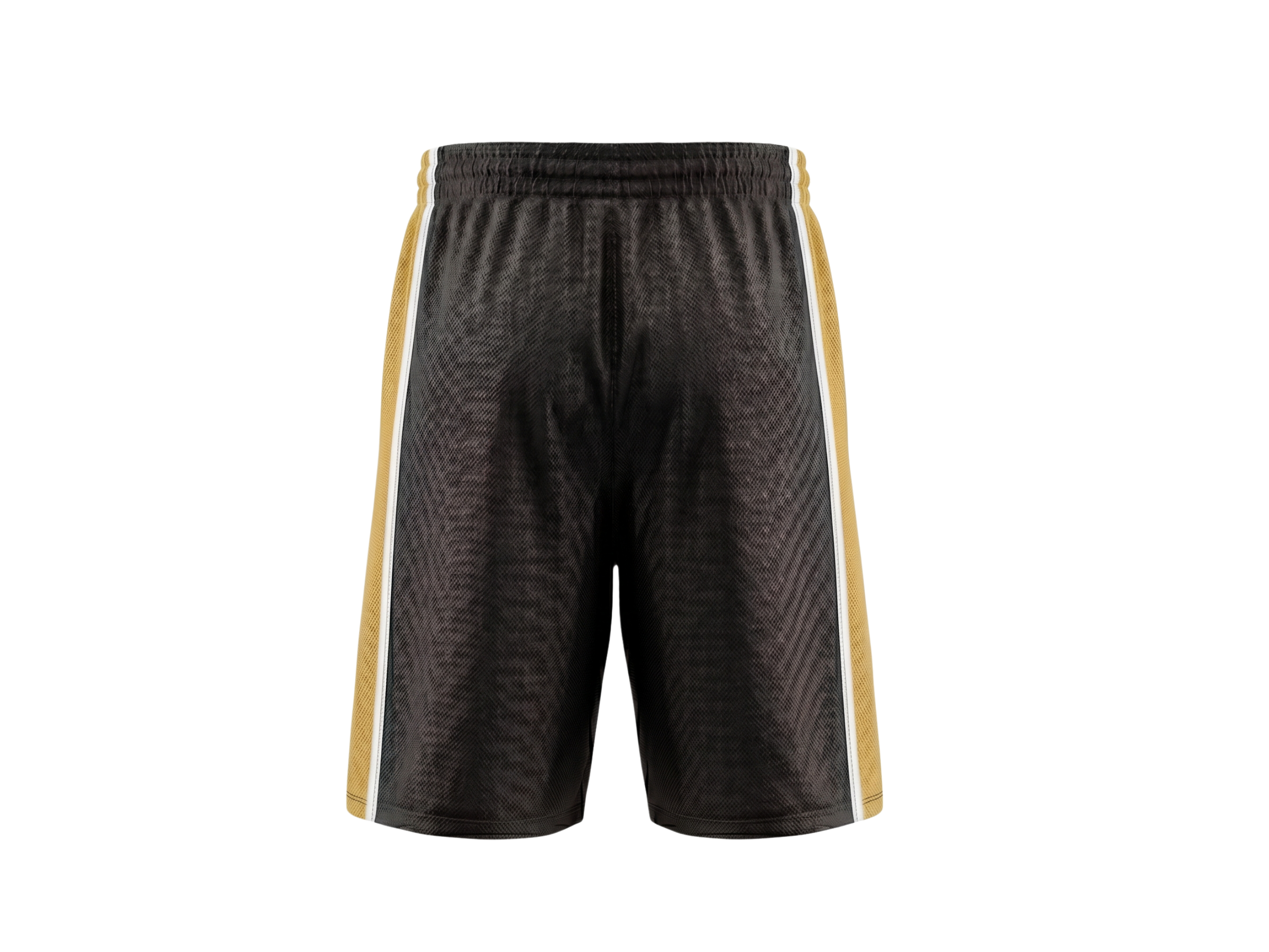 Custom Black Basketball Embroidered Shorts – Wholesale Polyester Teamwear
