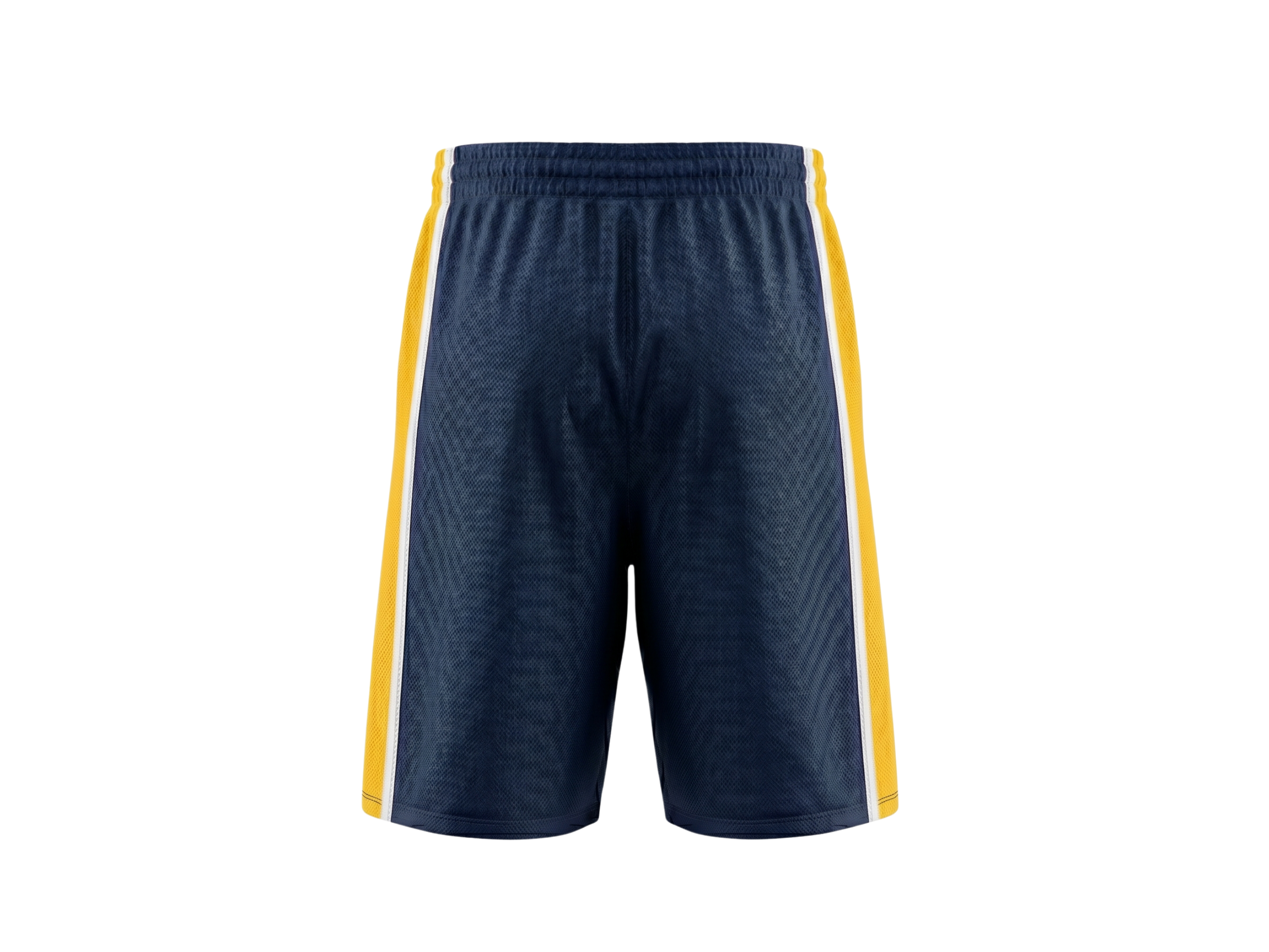 Custom Navy Basketball Embroidered Shorts Wholesale Polyester Teamwear