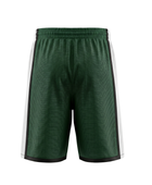 Custom Dark Green Basketball Embroidered Shorts – Wholesale Polyester Teamwear