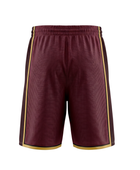 Custom Maroon Basketball Embroidered Shorts – Wholesale Polyester Teamwear