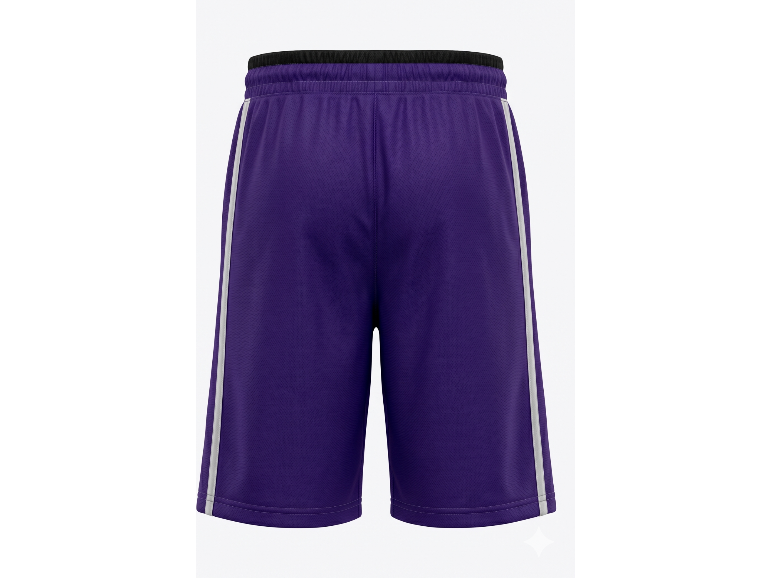 Custom Purple Basketball Embroidered Shorts – Wholesale Polyester Teamwear