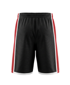Custom Black Basketball Embroidered Shorts – Wholesale Polyester Teamwear