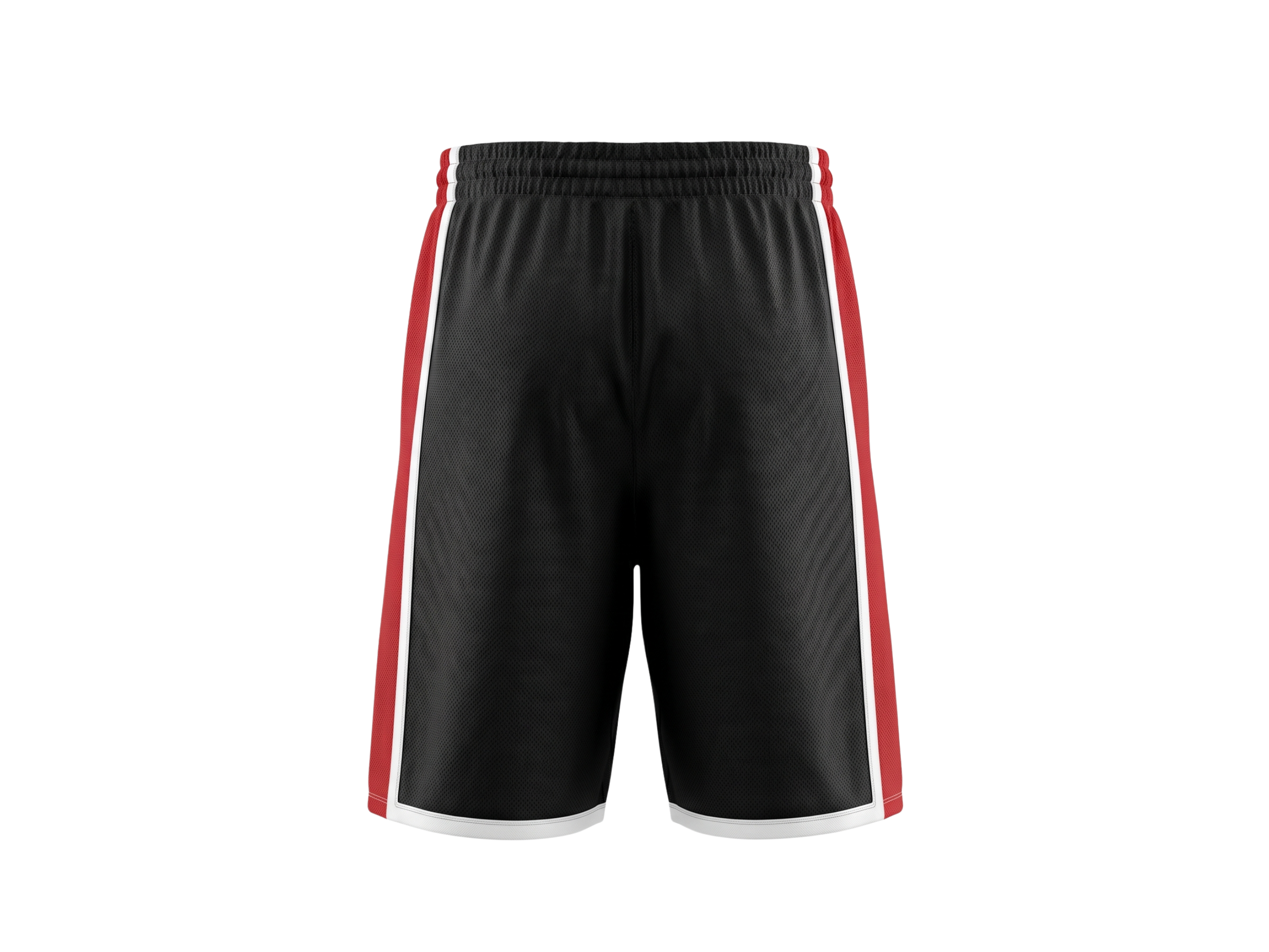 Custom Black Basketball Embroidered Shorts – Wholesale Polyester Teamwear