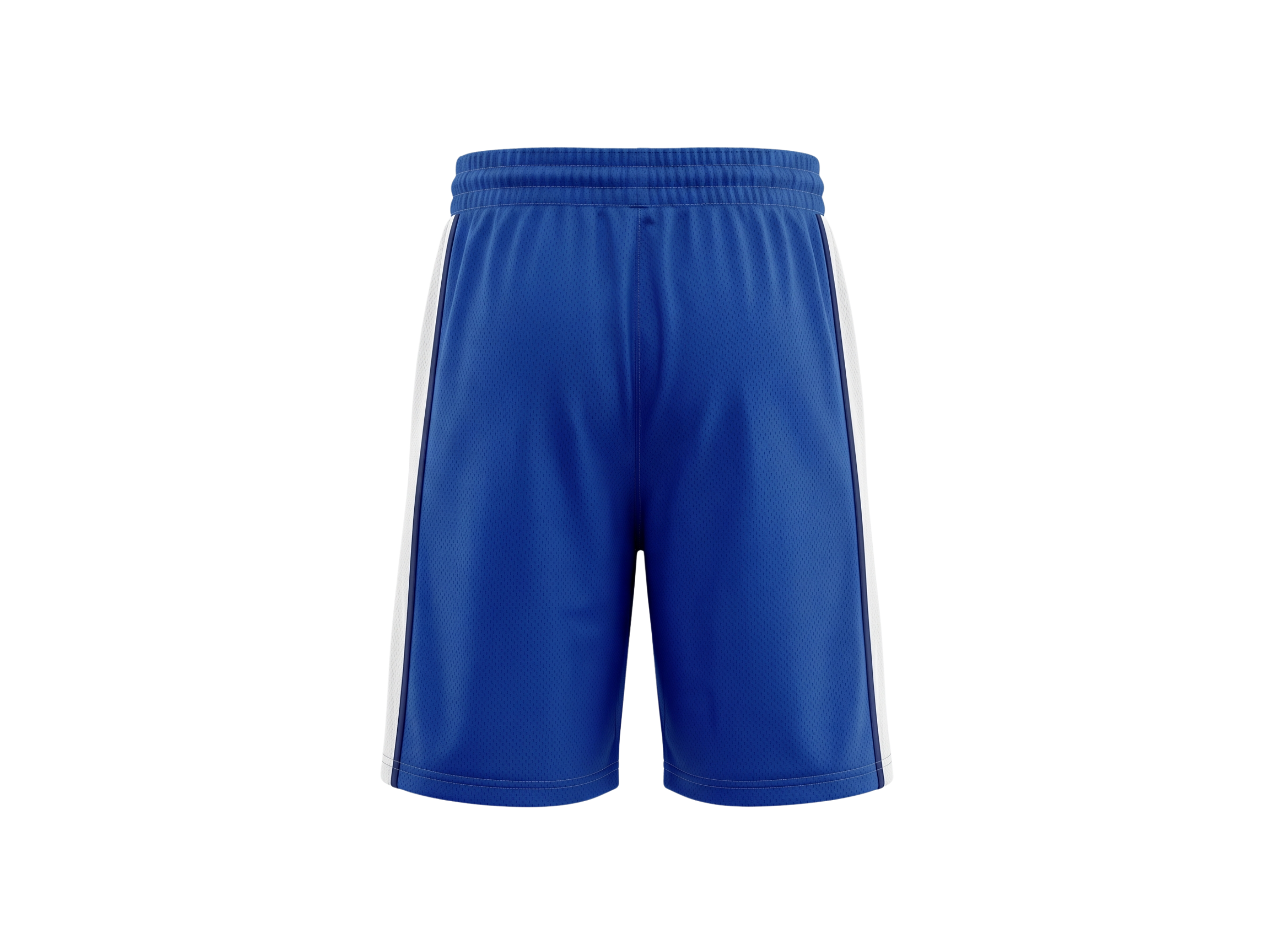 Custom Royal Blue Basketball Embroidered Shorts – Wholesale Polyester Teamwear