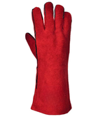 Welders Gauntlet for B2B Bulk Orders – Low MOQ Extended Work Glove in Red