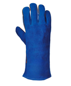 Welders Gauntlet for B2B Workwear Supply – Low MOQ  Work Glove in Blue