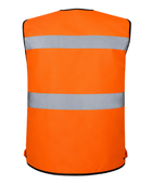 Tool Vest – Wholesale Reflective Trade Uniform Vest in Fluorescent Orange