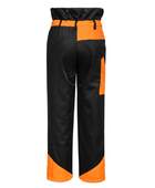 Chainsaw Protective Trousers – Low MOQ B2B Forestry Workwear in Black & Orange