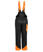 Chainsaw Bib and Brace – Low MOQ B2B Forestry Workwear in Black & Orange