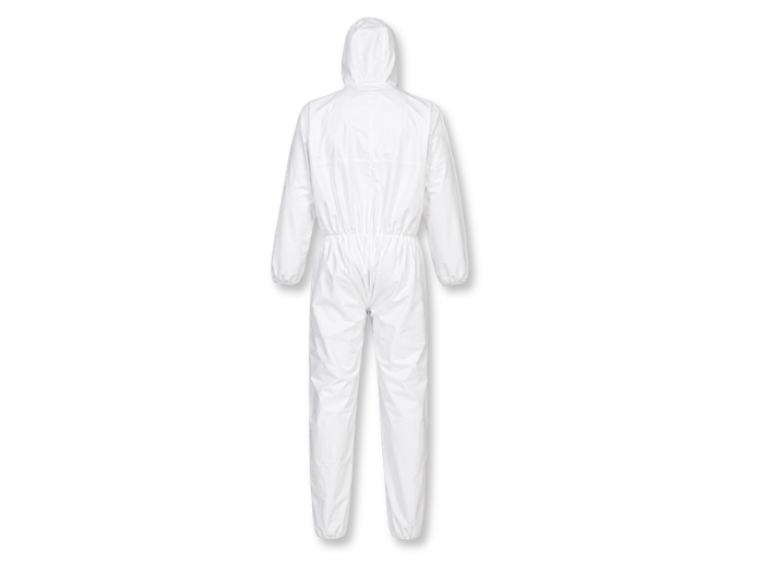 Mechanic Hooded Coverall – Low MOQ B2B Full-Body Workwear Suit in White