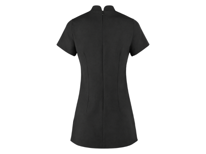 Beauty & Spa Ladies Mika Short Sleeve Tunic - Black | B2B Low MOQ Custom Workwear Manufacturer