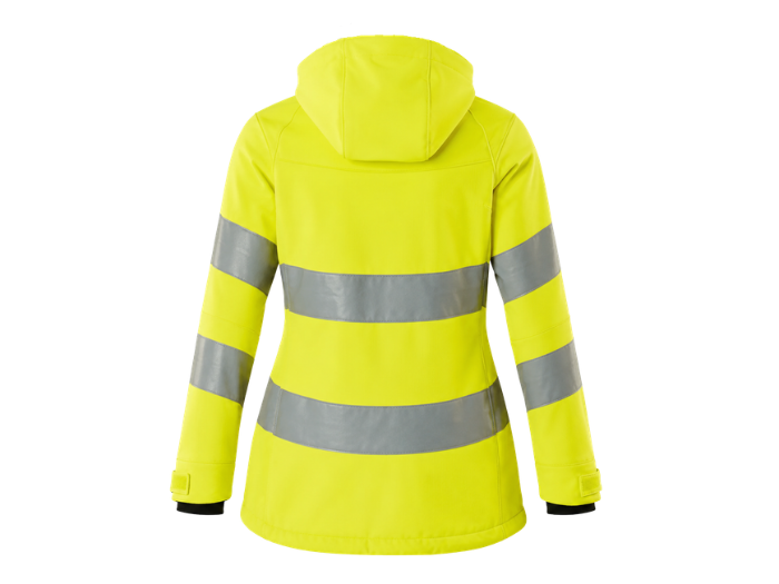 Softshell Jacket Fluorescent Yellow B2B Workwear Jacket Low MOQ