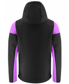 Wholesale Softshell Jacket Black/Purple B2B Workwear Jacket Low MOQ