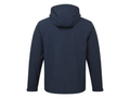 B2B Hooded Softshell Jacket Navy Workwear Custom Jacket Low MOQ