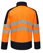 Soft Shell Jacket Orange/Grey B2B Low MOQ Waterproof Workwear Jacket