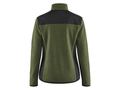 B2B Women's Softshell Knitted Jacket Olive/Black Workwear Low MOQ