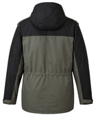 Workwear Hooded Jacket Dark Olive Green B2B Waterproof Jacket