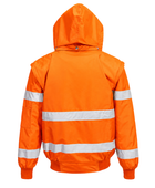 Custom Bomber Jacket Orange  B2B Workwear Waterproof Jacket