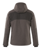 Custom Winter Jacket Charcoal Brown B2B Workwear Jacket Low MOQ