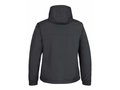 B2B Hooded Pullover Workwear Jacket Black Low MOQ Waterproof Jacket