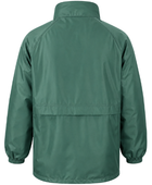 Workwear Fleece Lined Jacket Green Bulk WaterProof Jacket Low MOQ