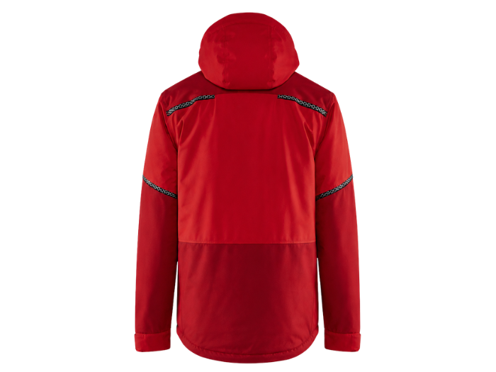 B2B Winter Jacket Workwear Red Custom Workwear Low MOQ