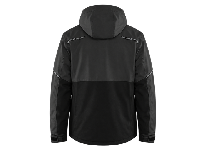 Custom Winter Jacket Workwear Black B2B Workwear Jacket Low MOQ