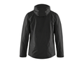 B2B Bomber Rain Jacket Black Custom Rain Jacket Low MOQ