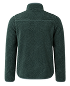 B2B Workwear Pile Jacket With Zipper Green Jacket Low MOQ