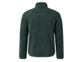 B2B Workwear Pile Jacket With Zipper Green Jacket Low MOQ