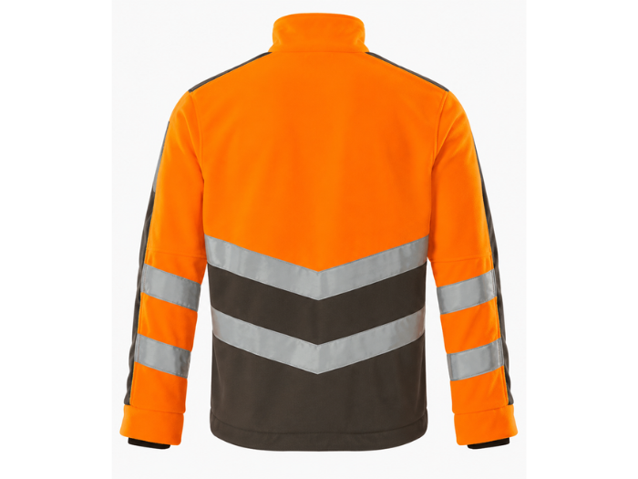 B2B Workwear Softshell Jacket Orange/Grey Custom Workwear Low MOQ