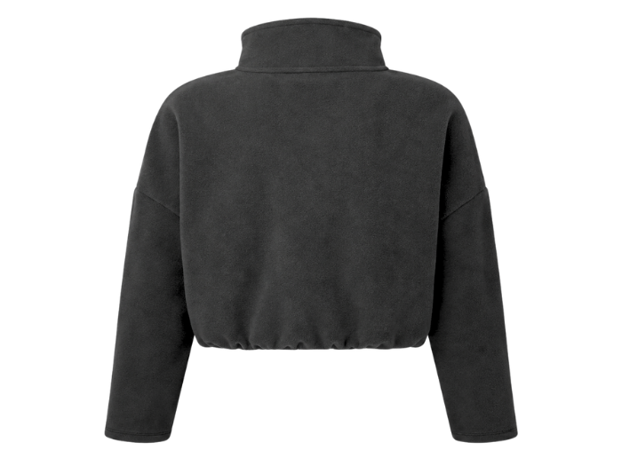 Workwear Women's Cropped Fleece Charcoal  B2B Custom Workwear