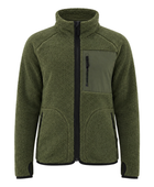Custom Pile Jacket Workwear Olive Green B2B