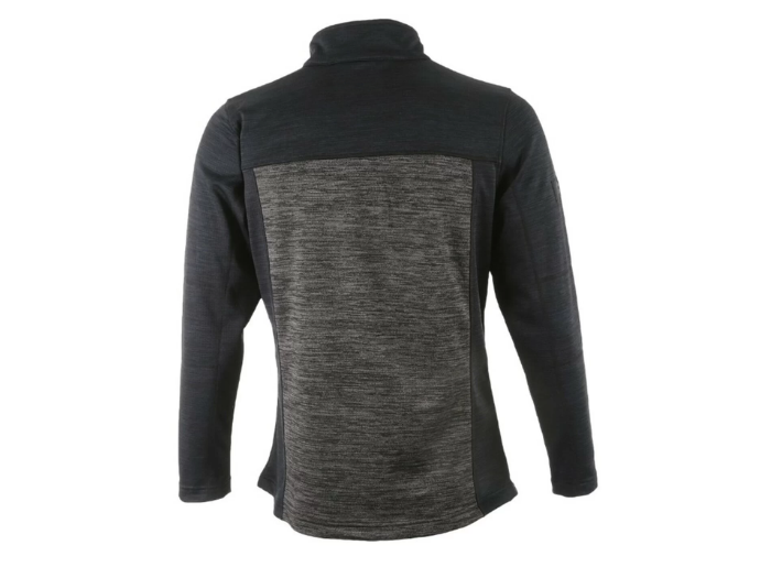 B2B Women Quarter Zip Pullover Grey/Black Workwear Low MOQ