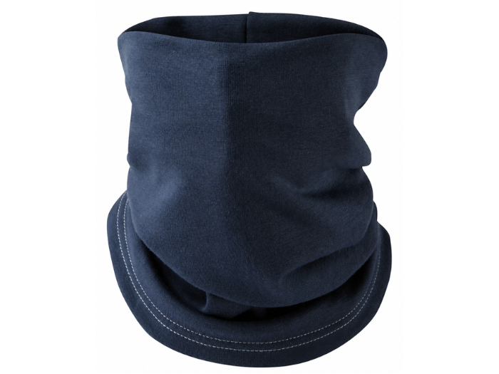 B2B Workwear Snood Navy Electrician Low MOQ front design preview
