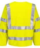 B2B Anti-Static Electrician Jacket Yellow/Grey Low MOQ Safety Workwear