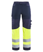 B2B Women’s Electrician Workwear Trouser Navy/Yellow Low MOQ