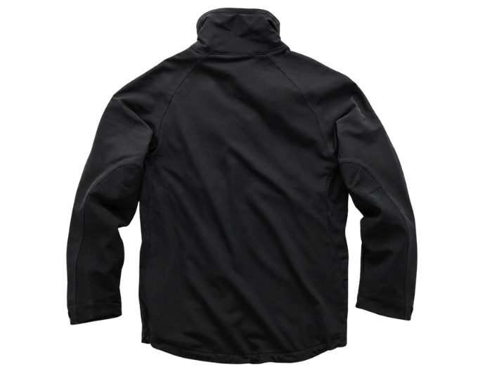 B2B Workwear Softshell Jacket Black Electrician Low MOQ